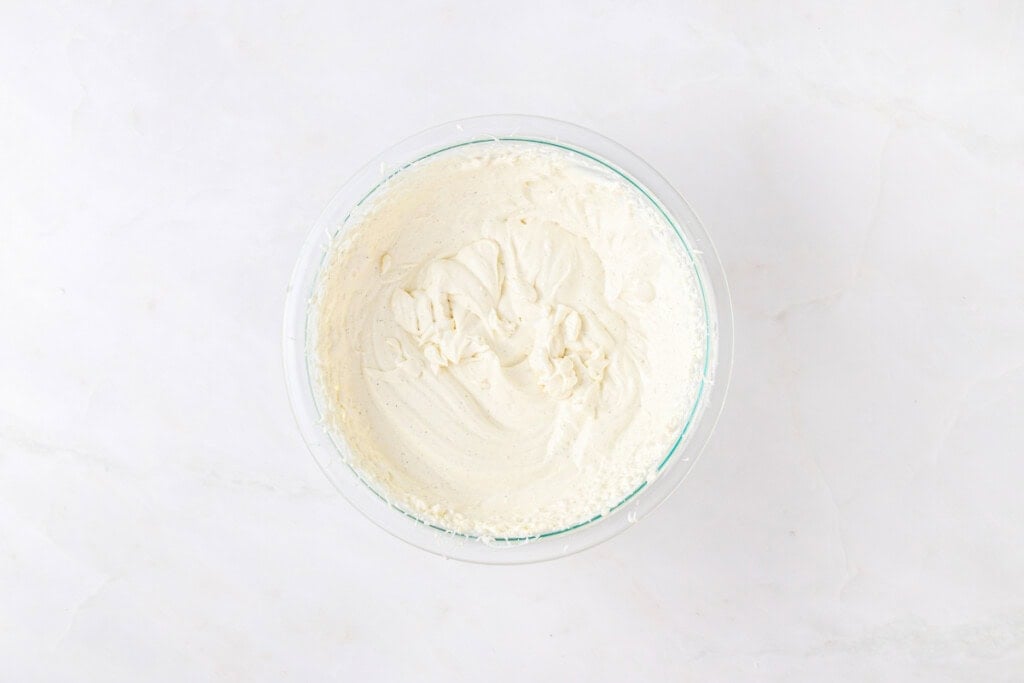 Cream Cheese Dip finished in mixing bowl.