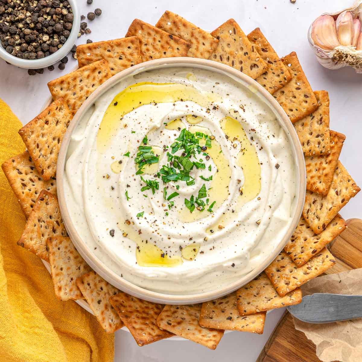 Cream Cheese Dip made with just 5 ingredients.